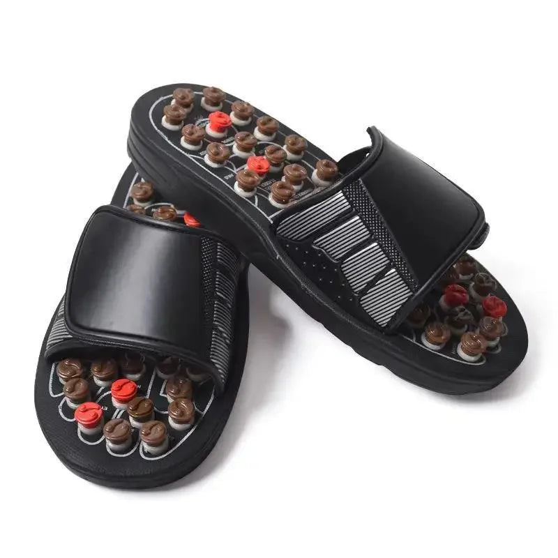 RelaxFlow Rotating Massage Slippers